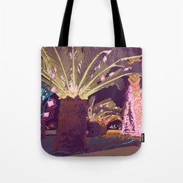 Christmas Lights at the Beach Tote Bag