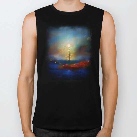 A beautiful Christmas - HOLIDAZE Biker Tank