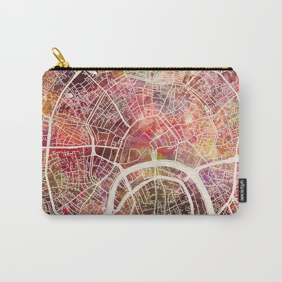Moscow Map Carry-All Pouch