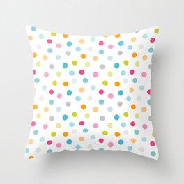 Chickweed Mid Dots Throw Pillow