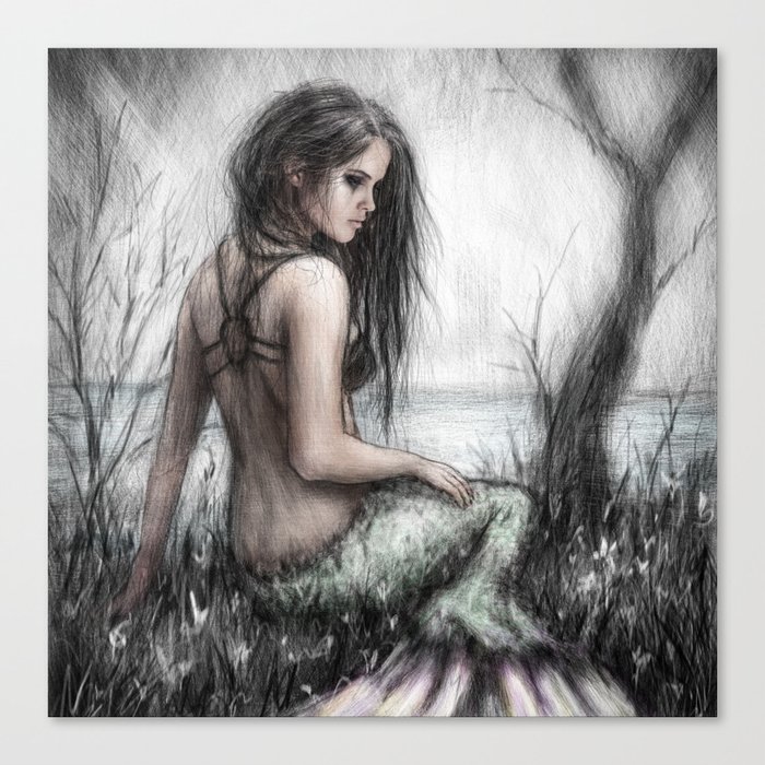 Mermaid's Rest Canvas Print