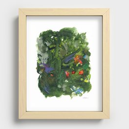 In the Trees Recessed Framed Print
