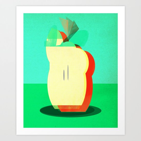 Apple Art Print