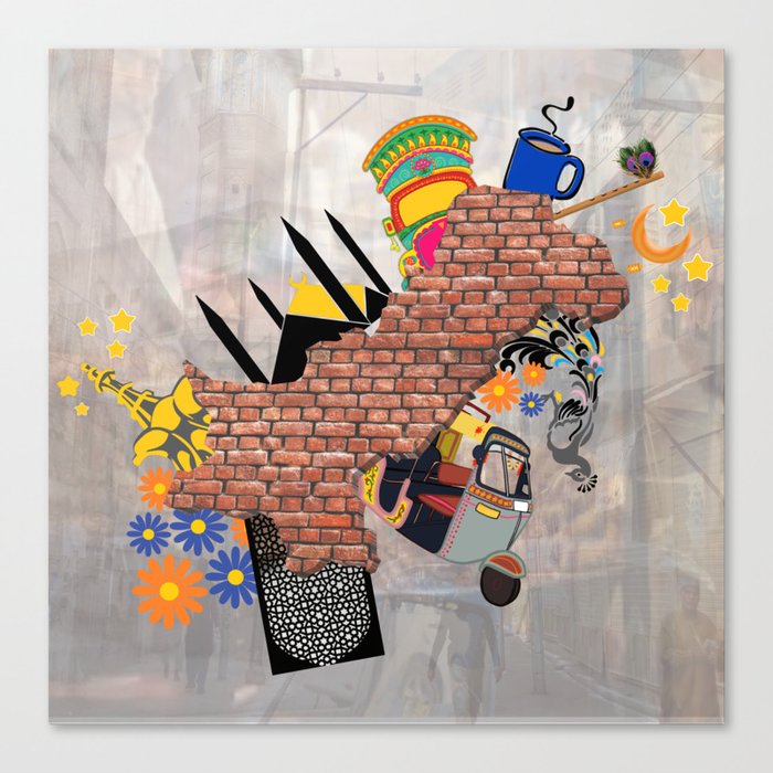 Culturaly Strong! Canvas Print