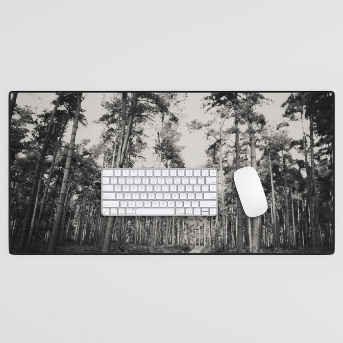 the path through the forest ...  Desk Mat