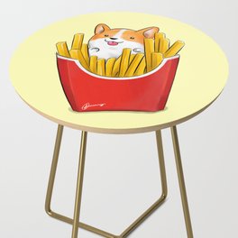 French Corgi Fries Side Table