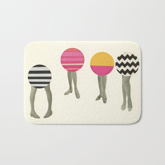 Dancing Feet Bath Mat