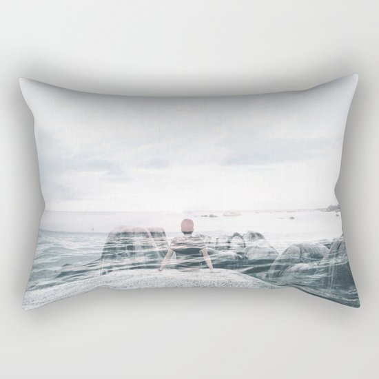 Sea Gaze Rectangular Pillow