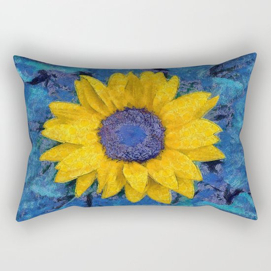 Sunflower Rectangular Pillow
