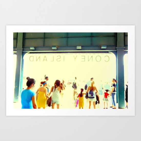Coney Art Print