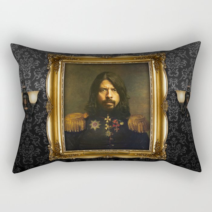 Dave Grohl - replaceface Rectangular Pillow