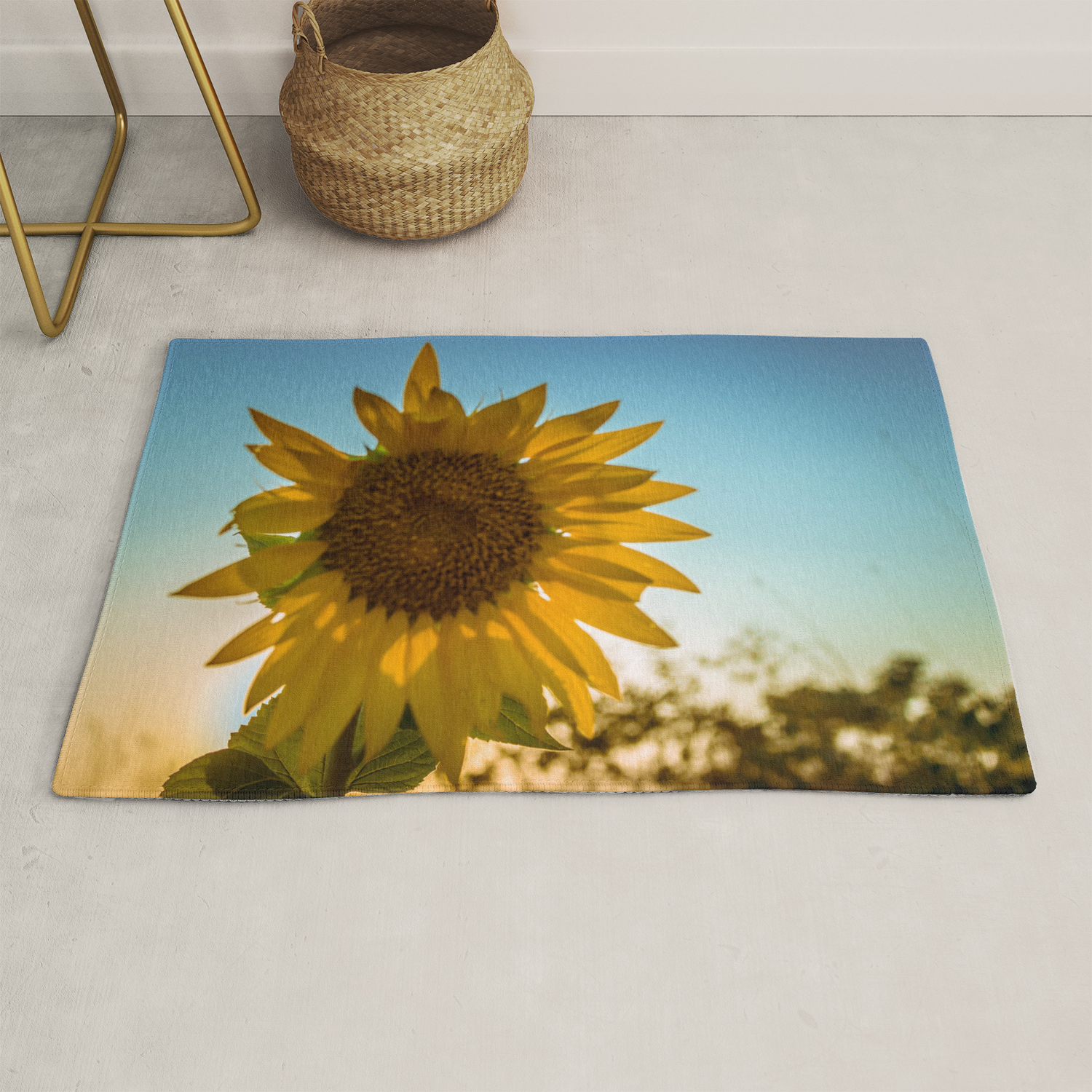 Sunflower Rug By Svetlanakorneliuk Society6