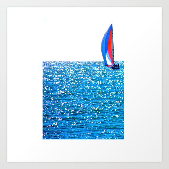 Sailing Art Print