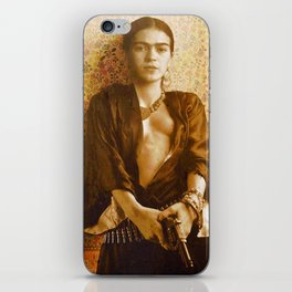 Frida Gun iPhone Skin