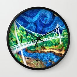 2016 Liberty Bridge Wall Clock