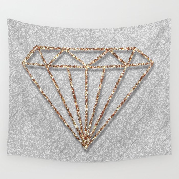 Glitter Diamond Wall Tapestry