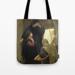 The Holy Women at the Tomb of Christ by William-Adolphe Bouguereau Tote Bag