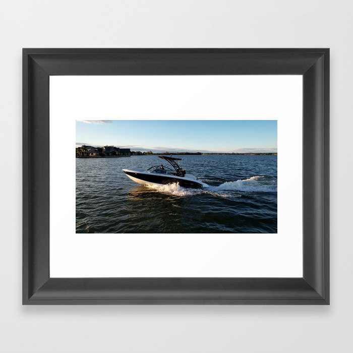 boat Framed Art Print
