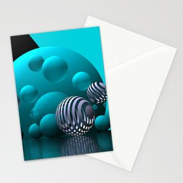 spheres everywhere -11- Stationery Card