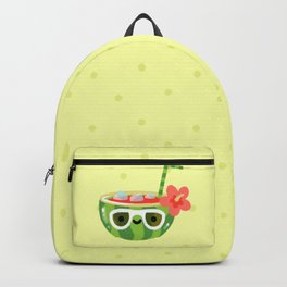 Vacance watermelon Backpack | Vacation, Watermelon, Cute, Fruit, Cool, Travel, Sunglass, Painting, Smile, Holiday 