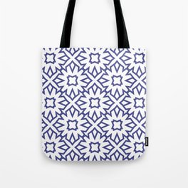 Purple and White Line Art Pattern 5 Pairs DE 2022 Popular Color Beaded Blue DE5909 Tote Bag