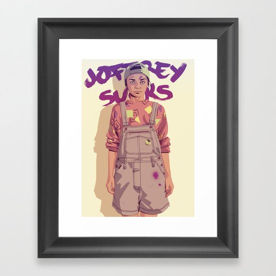 80/90s - A. Framed Art Print