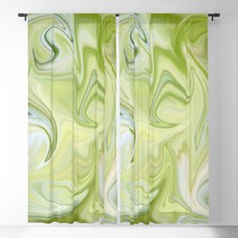 Green Marble Blackout Curtain