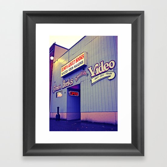 South Tacoma Elmo's Framed Art Print