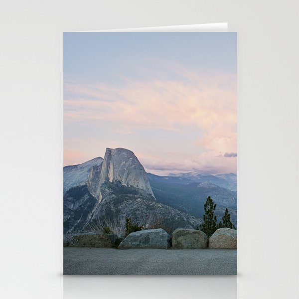 Half Dome at Sunset Stationery Cards