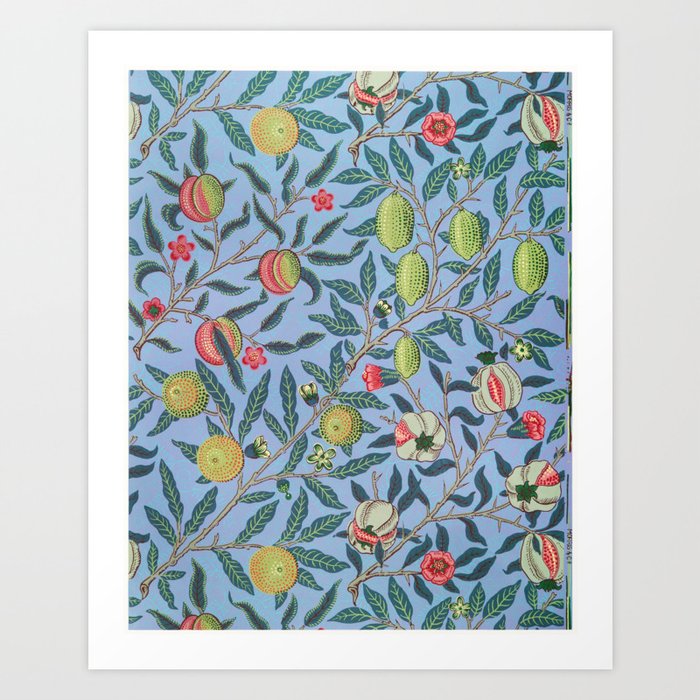 Fruit or Pomegranate by William Morris Art Print