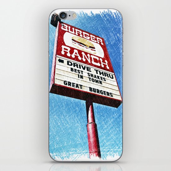 The Burger Ranch iPhone & iPod Skin