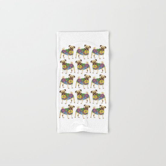 The Pugster Hand & Bath Towel