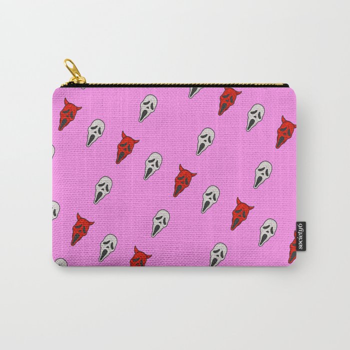 Ghostface Masks (Baby Pink) Carry-All Pouch