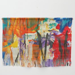 Colorful Abstract Painting Wall Hanging