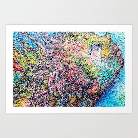 by the sea by the sea by the beautifull sea Art Print