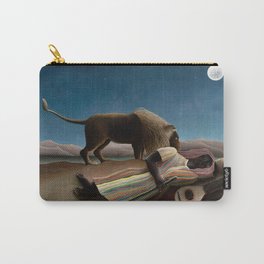 The Sleeping Gypsy, 1897 by Henri Rousseau Carry-All Pouch
