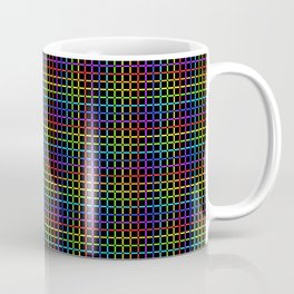 Rainbow Gingham Dark 02 Mug