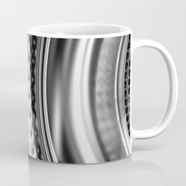 Shimmering textures of laundry machine drum -- Everyday art Coffee Mug