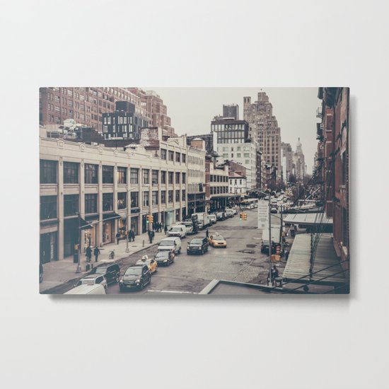 Tough Streets - NYC Metal Print