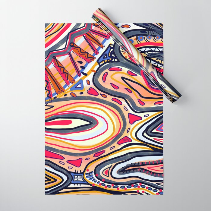 Abstract Wrapping Paper