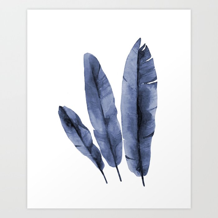 Discover the motif BLUE PLANT by Art by ASolo as a print at TOPPOSTER