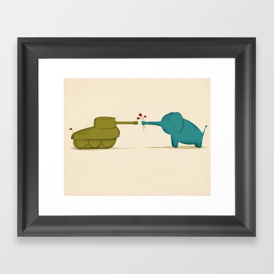 Big Love Framed Art Print
