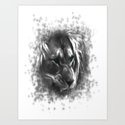 Fishes Art Print By Digital Art Society6