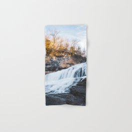 Waterfall Photography | Long Exposure Hand & Bath Towel