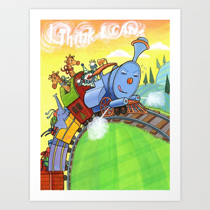The Little Engine that Could Art Print