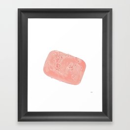 Soap Framed Art Print
