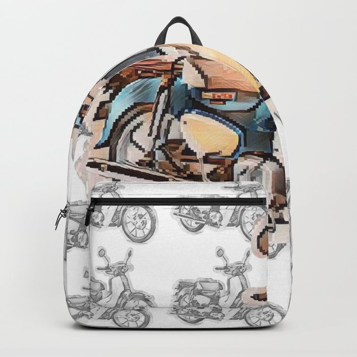 Motorcycle Classic And Hit Backpack