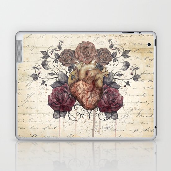 Flowers from my heart Laptop & iPad Skin
