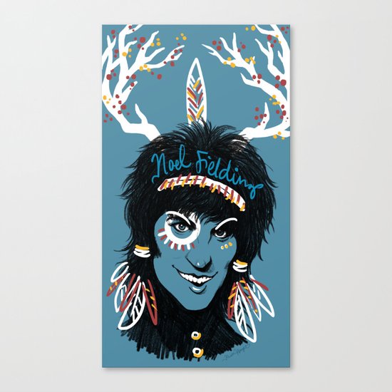 Blue Diamonds Canvas Print