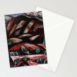 New Mexico Recollection, 1923 by Marsden Hartley Stationery Card